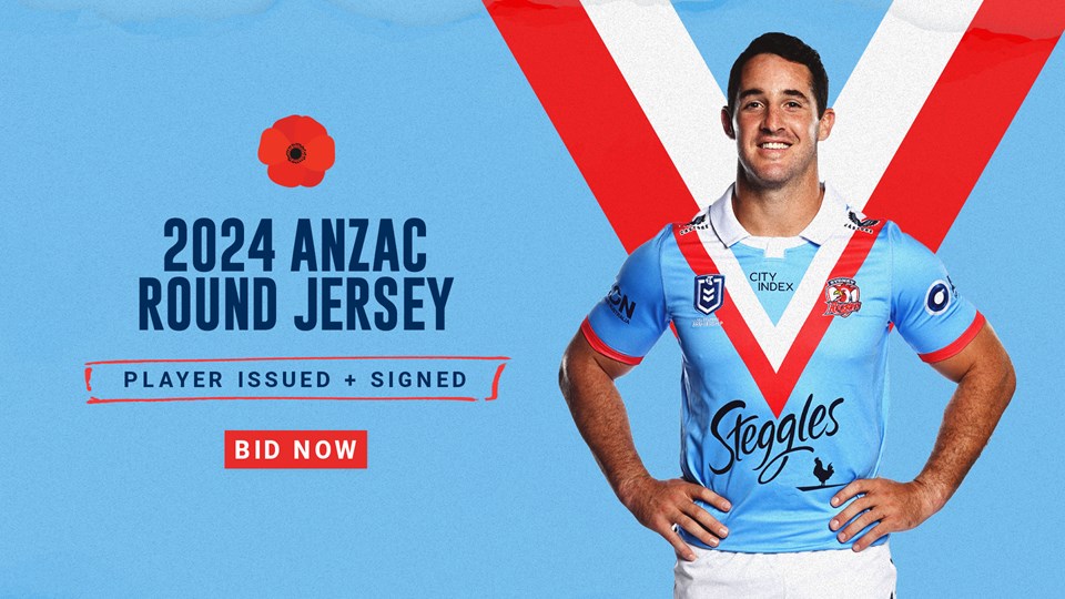 2024 ANZAC Round Jersey Auction Live Now!