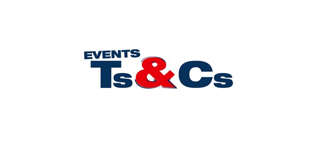 Events Terms & Conditions
