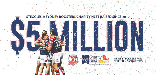 Steggles Roosters Charity Nest raises more than $5 million for Australian Children’s Charities