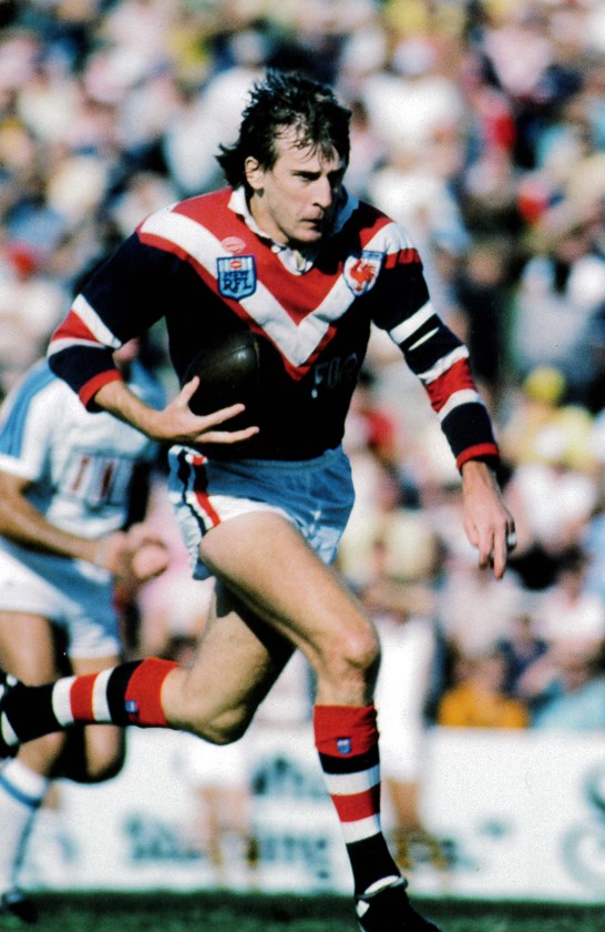 Speed to Burn: Tall and strong, fullback Marty Gurr played five seasons at the Club between 1979 and 1983. 