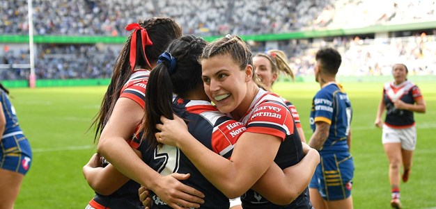 NRLW Round 1 Highlights: Roosters vs Eels