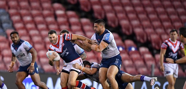 Roosters Defeated by Storm in Wet Conditions