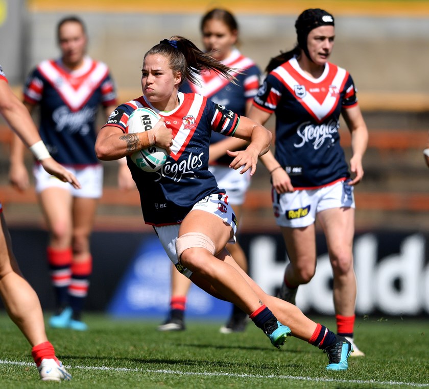 Rooster Return: After a season at the Dragons, Isabelly Kelly returns to the Roosters for season 2021. 