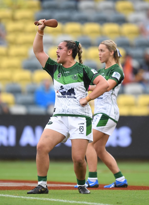Passion Personified: One of the many proud Māori representatives in the Roosters NRLW squad, Mya Hill-Moana will be one to watch in the Tricolours. 
