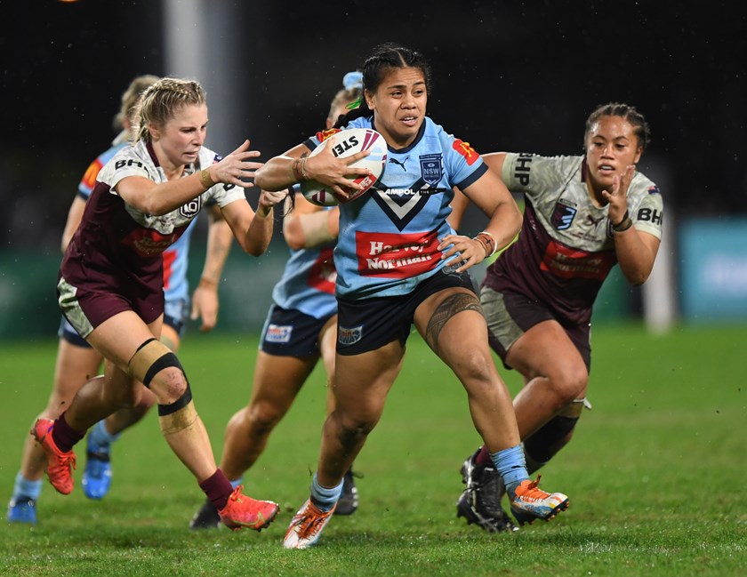 Origin Enforcer: A key member of the Roosters squad, Sarah Togatuki has represented NSW in State of Origin, proving to be a handful for opposition defences. 