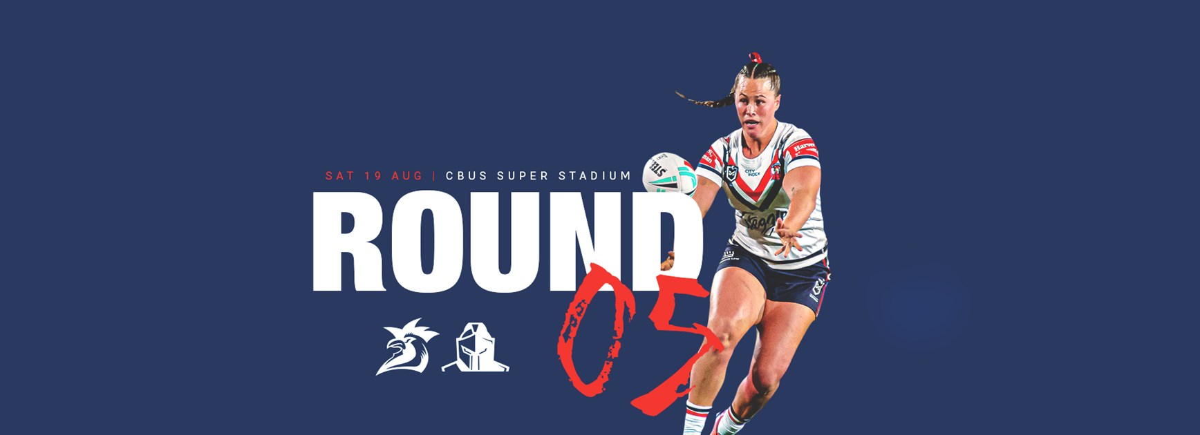 NRLW Line Up for Round 5 vs Titans