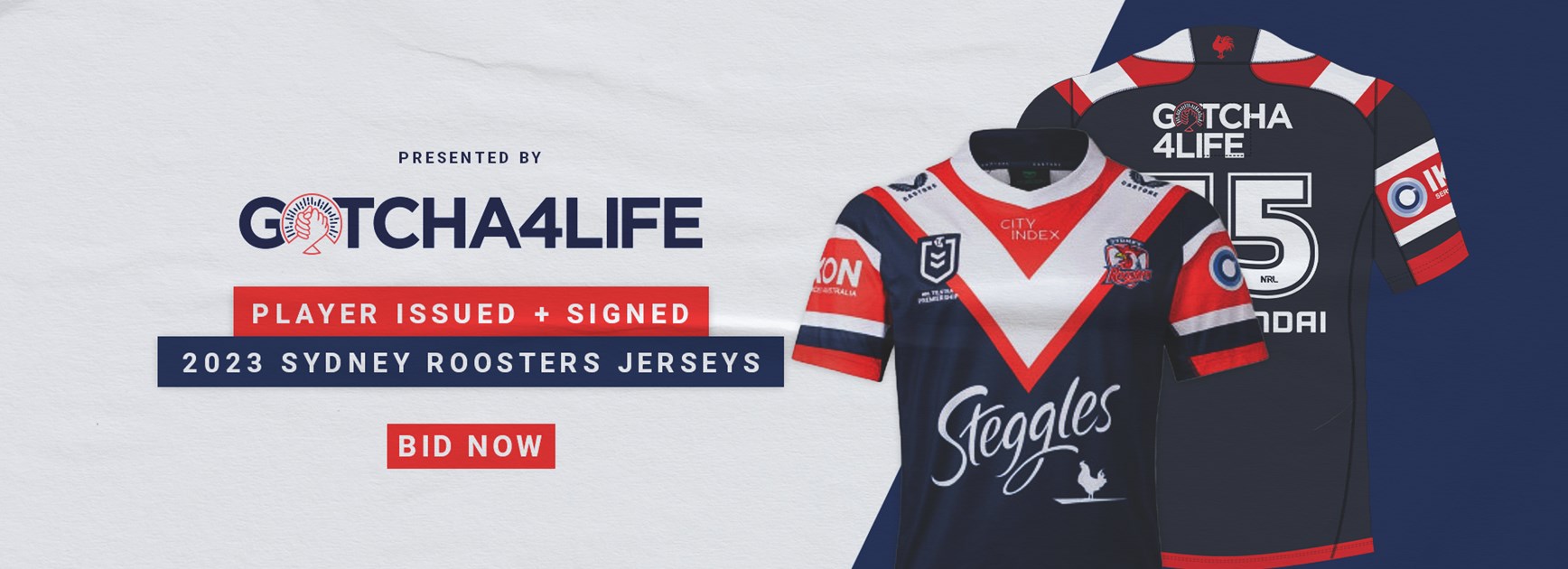 ONE HOUR LEFT: Gotcha4Life Jersey Auction