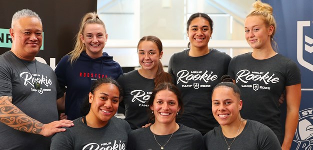 Parker Mentoring Future Roosters Through Inaugural NRLW Rookie Camp