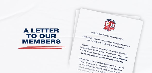 A Letter to Our Members