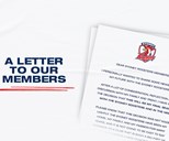 A Letter to Our Members