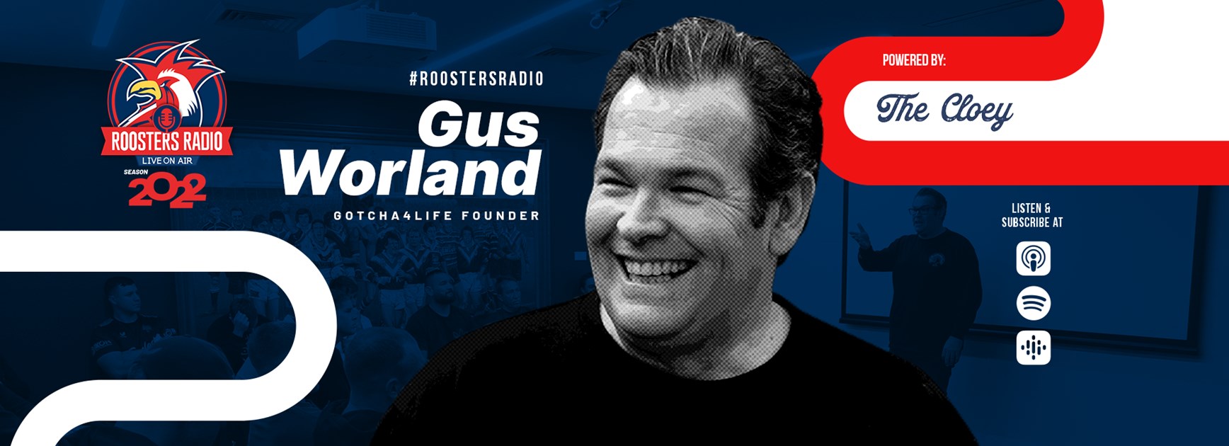 Roosters Radio Ep 137: Gus Worland