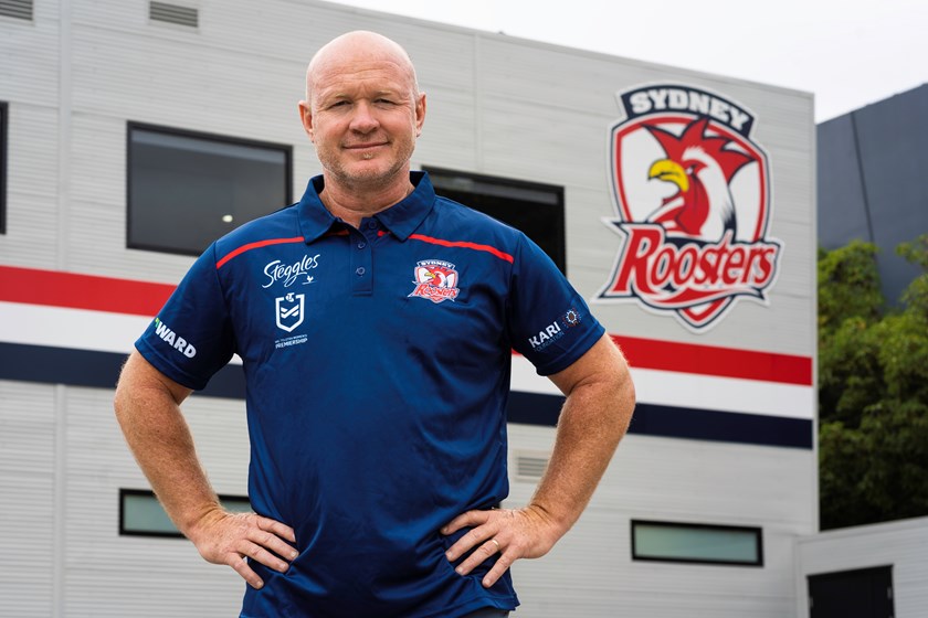 Making his mark: Newly appointed NRLW Head Coach John Strange will be looking to lead the Roosters to another Grand Final. 