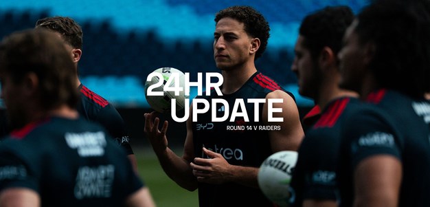 24 Hour Update | Round 14 vs Raiders
