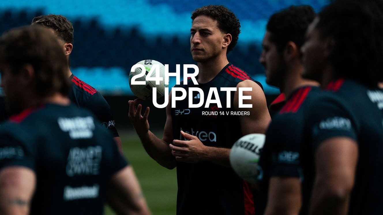 24 Hour Update | Round 14 vs Raiders