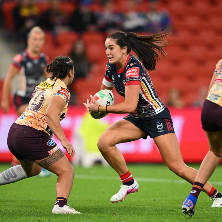 NRLW Broncos v Roosters | Match Report