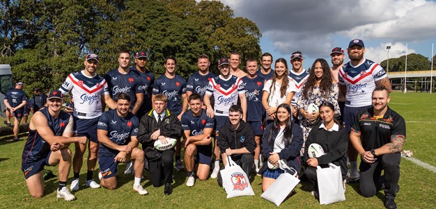 Sydney Roosters Partner with School to Work Students to Launch Indigenous Training Shirt
