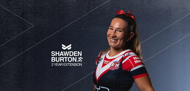 Shawden Burton Extends with the Roosters
