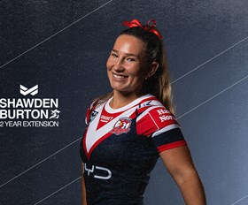 Shawden Burton Extends with the Roosters