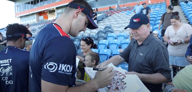 Open Training Session Forges Strong Relationship Between Roosters Players and Fans