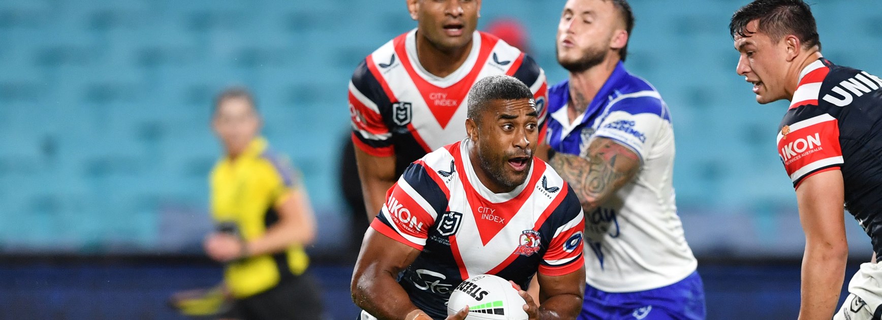 Young sent off, Radley binned as Dogs hold off 11-man Roosters