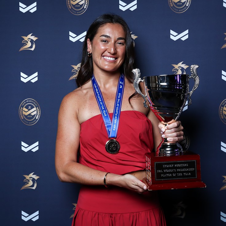 The 2025 NRLW Awards- Kernick Claims Top Prize
