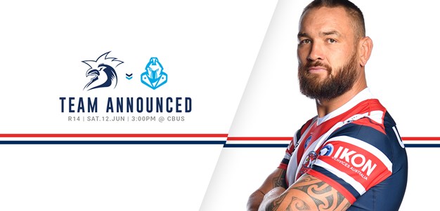 UPDATE: Line Up for Round 14 vs Titans Announced