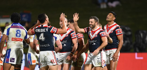Tedesco Spares Nothing with Striking Performance as Roosters Breeze Past Knights