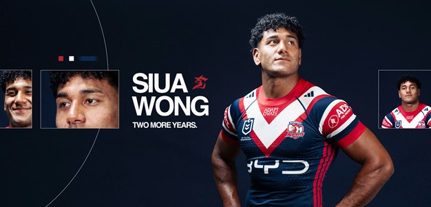 Siua Wong pens two-year extension with Roosters