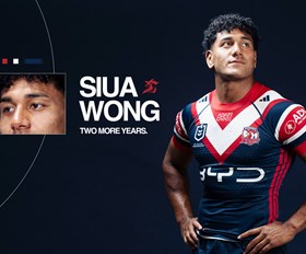 Siua Wong pens two-year extension with Roosters