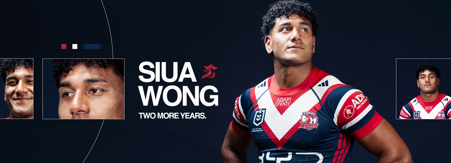 Siua Wong pens two-year extension with Roosters