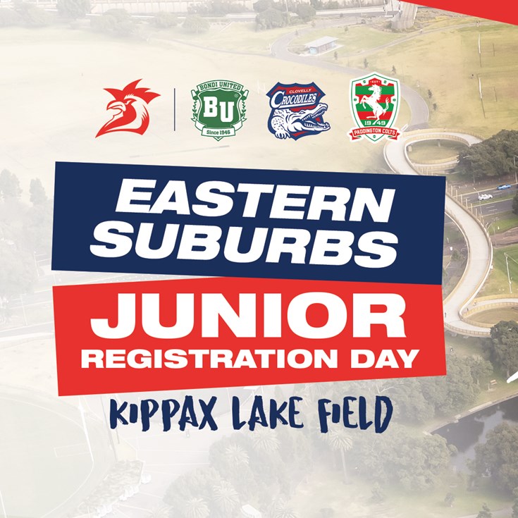 Kippax Lake Field to host Eastern Suburbs Junior Registrations