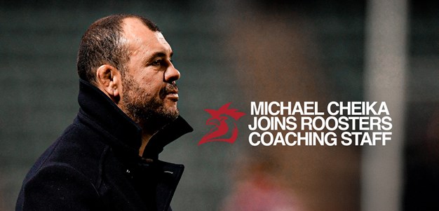 Michael Cheika joins Roosters Coaching Staff