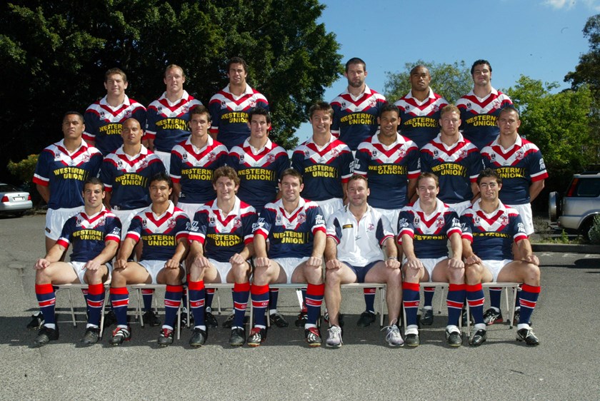 Sydney Roosters 2002 NRL Premiers Team Photo