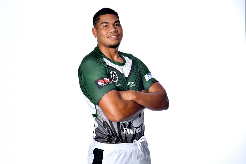 Hey Now, You're an All Star: Hau Tapuha will be proudly representing his culture this Saturday - and is looking to learn plenty about his lineage. 