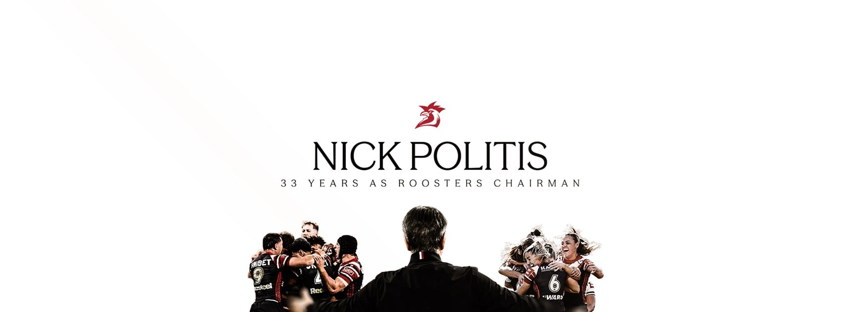 Nick Politis Celebrates 33 Years as Sydney Roosters Chairman