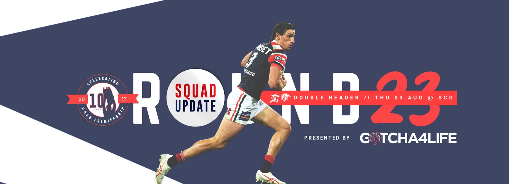 Squad Update: Round 23 vs Sea Eagles