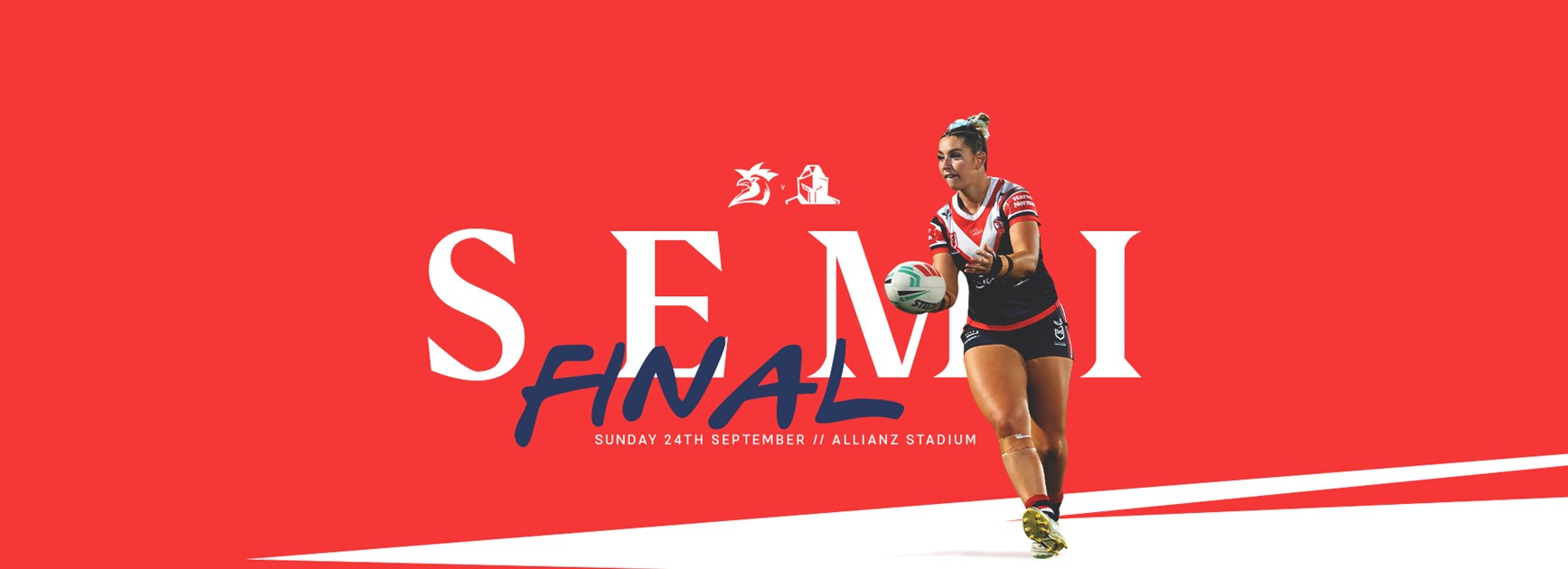 NRLW Line Up for Semi Final vs Titans