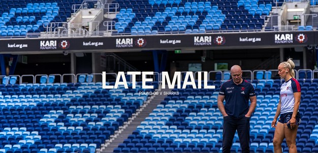 NRLW Late Mail | Round 9 v Sharks