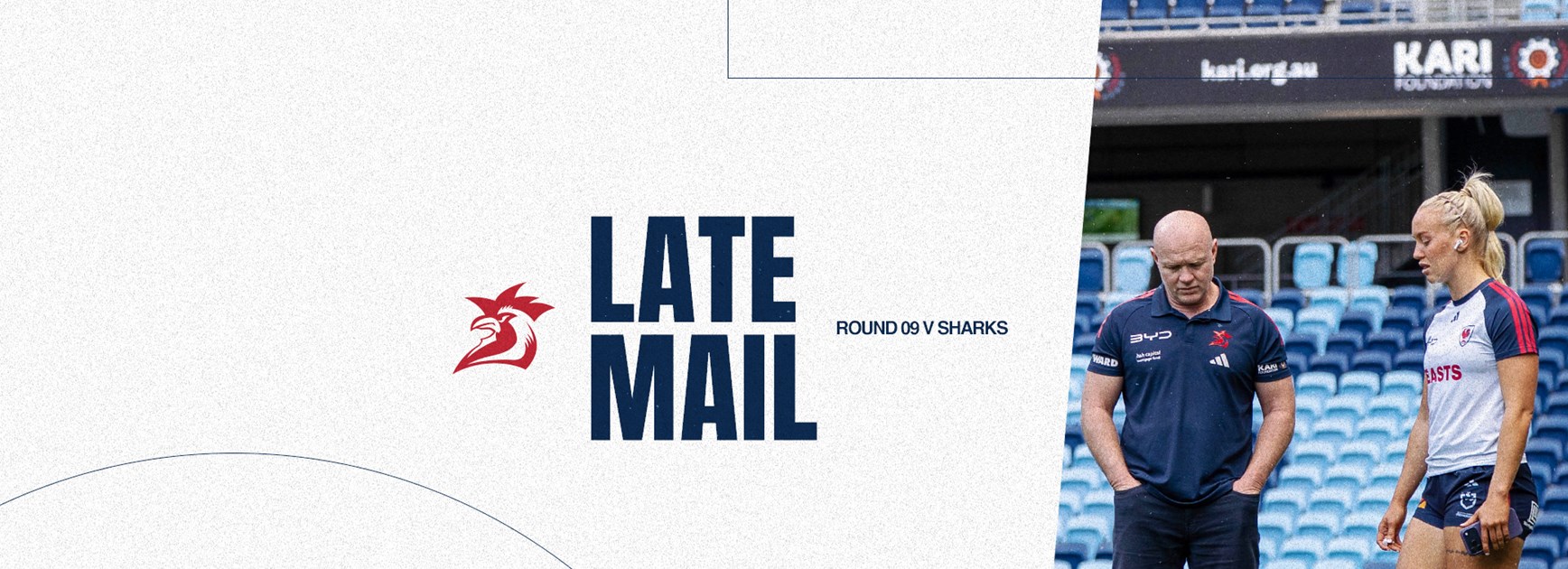 NRLW Late Mail | Round 9 v Sharks