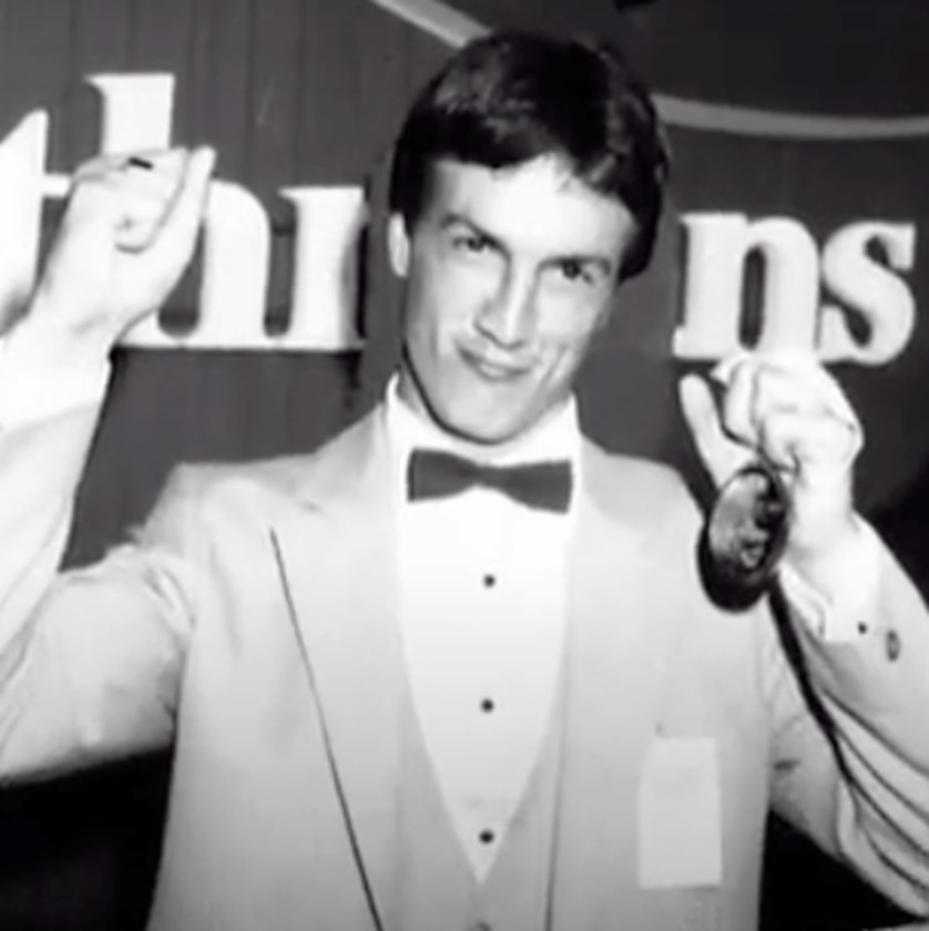 Rothamans Medallist: Pointscoring sensation Mike Eden took home the Rothmans Medal in 1983. 