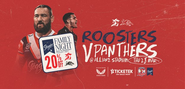 Get 20% Off All Round 4 Family Passes with Steggles Family Night!