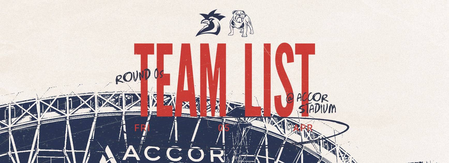 24-Hour Update: Round 5 NRL Line Up vs Bulldogs