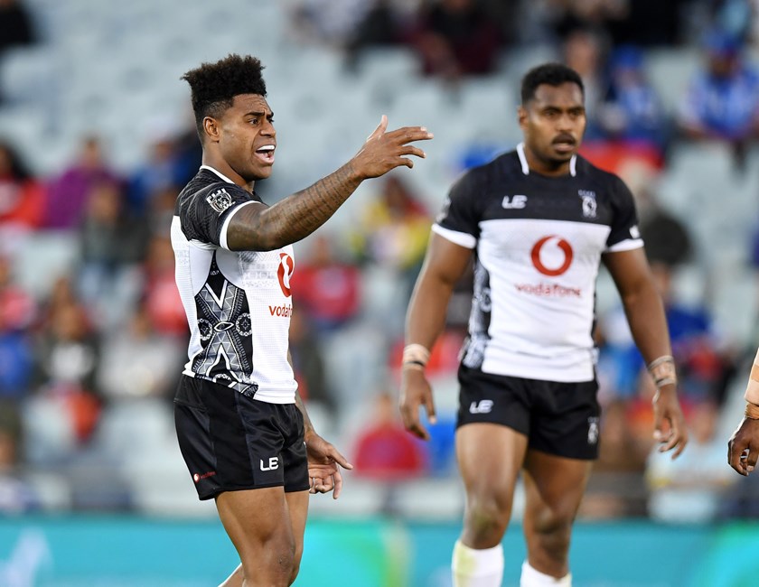 Leader: Kevin Naiqama has captained Fiji since 2016, and has been a mainstay at fullback and at five-eighth. 