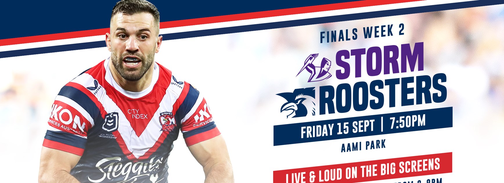 Cheer on the Roosters from Easts this Friday!