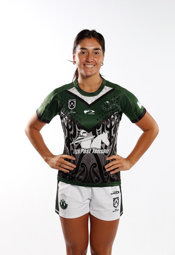 Proud: Olivia Kernick has already represented her Indigenous heritage, and this year she will be playing for the Māori All Stars. 