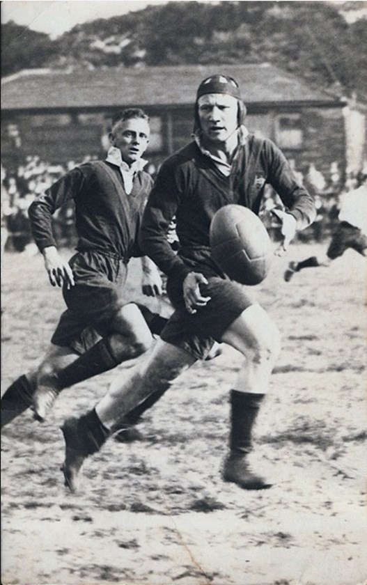 Viv Thicknesse played alongside Roosters Hall of Fame Inductee Dave Brown in the 1930s. 