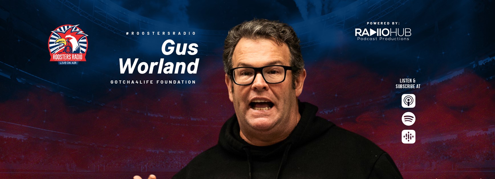 Roosters Radio Ep 167: Gus Worland