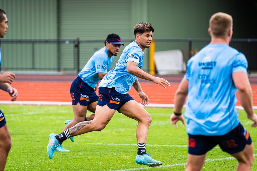 New Arrival: Young outside back Jaxson Paulo has arrived at Roosters HQ and is ready to propel his career to a new level. 