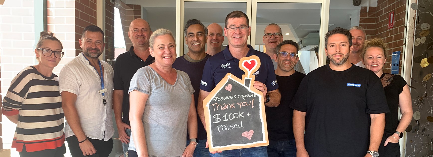 Roosters Help Raise Over $100,000 Through CEO Walk In My Shoes Campaign