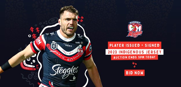 Roosters 2023 Indigenous Jersey Auction Now Closed